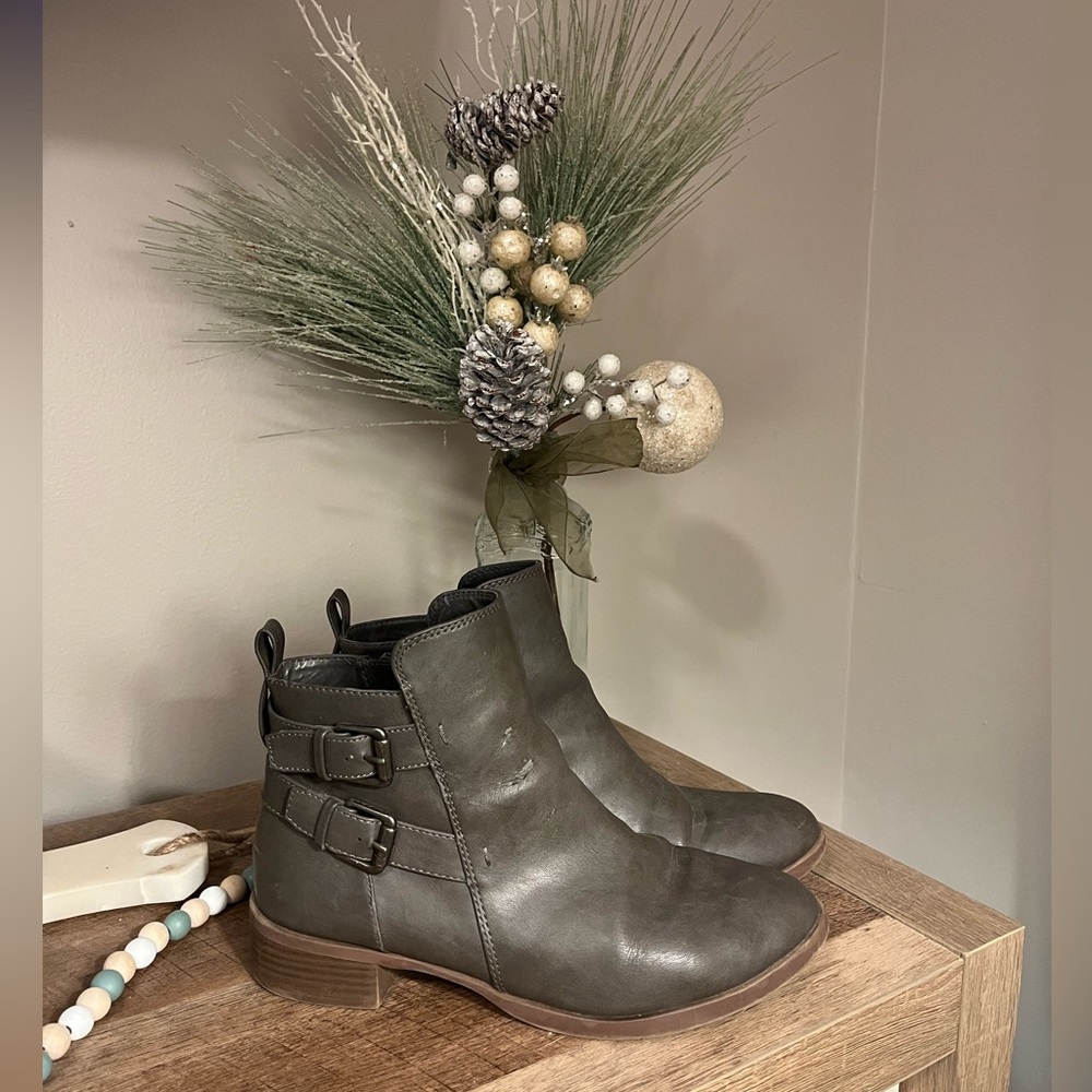 Grey Boots